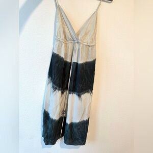 Gypsy 05 tie dye midi silk dress small